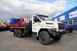 Cementing unit (CA) UZST brand, type UZST01, modification 5870-08 on chassis Ural 4320-6951-70, 4320-6951-72, 4320-6951-74.