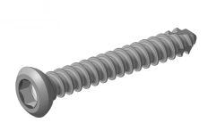 Cortical screws Ø 2,7 mm, self-tapping, length from 6 to 60 mm, 1 mm pitch, article number 404.8XXX