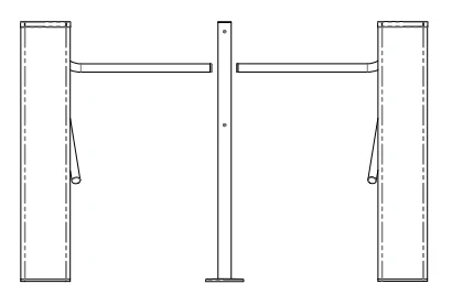 Cube C-04 Tripod Turnstile for Access Control