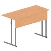 Table on a metal frame 2 seater