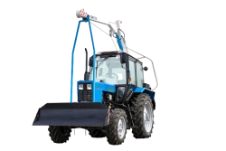 Drilling and crane machines BM-205D modification BM-205D-01 on the basis of tractor Belarus-82.1-23/12