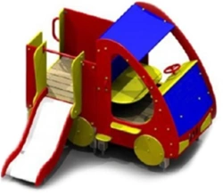 Car with slide (MSH-003)