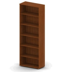 Wooden office shelving units