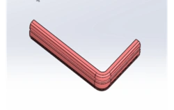 5299-40-51-5102014 Front right rear arch moulding