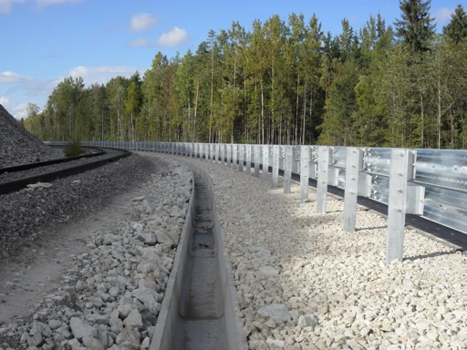 Side Barrier Type Road Safety Fence