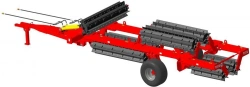 Stubble residue shredder roller KIPO-12-01