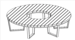Bench, article 10137