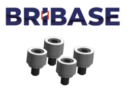 BB.VS.100.50.019 Set of four smooth clamps, height 19 mm BriBase