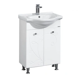 Cabinet under sink Aquaton Liana 65 white 1A165701LL0101.A165.7.01L.L01.0