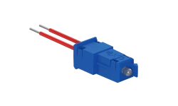 CADUCEUS ALING Experience LED indicator with wires, 230V~, blue, Art. 72182.5
