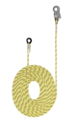 Flexible anchor line "Ankerline 11" with carabiner "Small Steel Mounting Carabiner", article number vnt 095