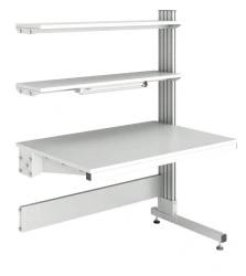 Additional set for table SM-L with profile height 1600 mm and shelf depth 400 mm