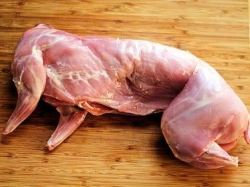 Rabbit meat carcass chilled 1.5-3.0kg