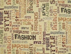 Fabric Letters art.300130
