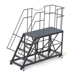 Ladder-platform two-seater under-running aluminium LPA-1340-500