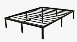 Mattress base made of metal frame