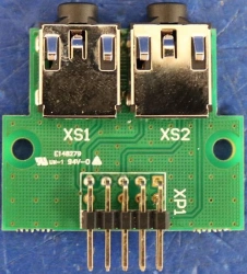 Audio interface panel for monoblock chassis KRPE.469535.172