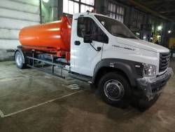 Vacuum tank truck type 2790E, modifications 2790E-08 on the basis of GAZ chassis, C4 modifications C41R16.