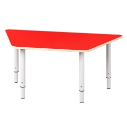 Height adjustable trapezoidal table p.n. 2-3
