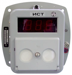 Temperature measuring and signalling device