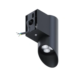 Architectural luminaire SVETHOLL Buffy with hood, surface-mounted D60 H160 power supply unit in LED 4W housing