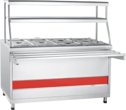 Electric kitchen marmite EMK-70KM-01 kashir with heated shelf