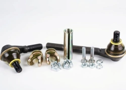Set of left/right steering tie rod lugs VAZ 2121 series "Champion" with fasteners OEM 2101-3003056; 2121-3414138 Serial number