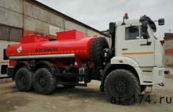 ATZ fuel tanker on KAMAZ 43118 chassis