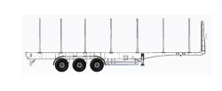 V-Trailer 310 3-axle air-suspended sorting trailer
