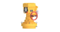 Electric actuator RemTEK.P.4000 part-turn actuator