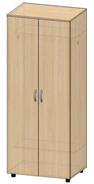 Double-door wardrobe