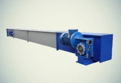 Stationary belt conveyor model TBS modification TBS-50 (rollerless)