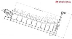 Classifier with unloaded spiral 1KSN-24x92