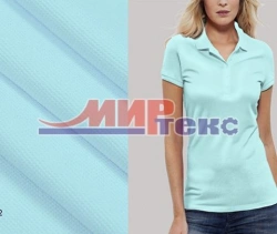 Mixed knitted fabric (CHL-95%, PU-5%) printed, pressed regular fungovy.