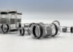 Solder sleeves connecting GST-F