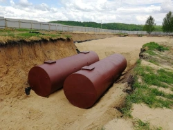 Horizontal steel underground tank RGSP-50