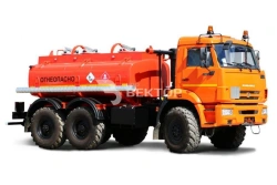 ATZ 4680A1-11 fuel tanker on KAMAZ 5350-D5 chassis