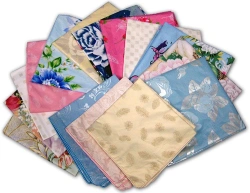 Pillowcases for children made of cotton fabrics