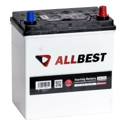Lead battery for starting piston engines 6ST-44VL Asia 50B19R "ALLBEST"