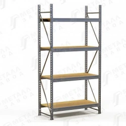 Medium-load shelving unit SGR-V-Zn-DSP 1264-2.5