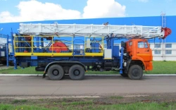 Lift unit for well repair and drilling "APR-80" on chassis KAMAZ-6522, KAMAZ-65224