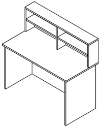Desk-barrier-working PM-6