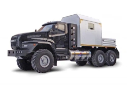 Special cargo-passenger truck, model 675912, on URAL 4320-6951-12 chassis