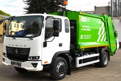 Garbage truck SM8-03 on the chassis of KAMAZ KOMPAS CB09C1, CB09VA
