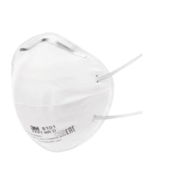 Filtering half-mask for protection against aerosols of "ZM" trade mark, 8100 series: model 8101 protection class FFP1 NR D