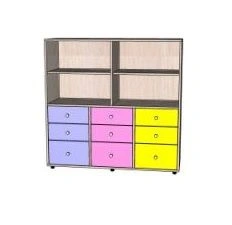 Shelf for manuals