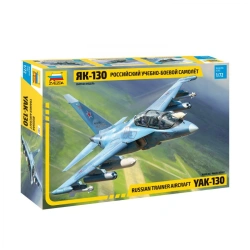 Assembled model "Russian combat trainer aircraft Yak-130"
