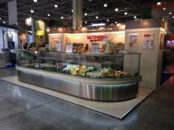 Refrigerated universal corner display case Valencia VHSn-UN 45