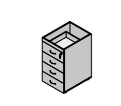 Side table. Furniture set "Agat"