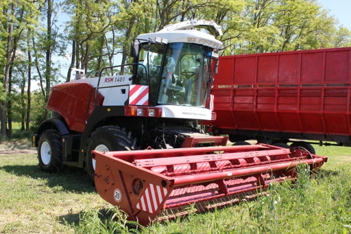 Grass Header 500D for John Deere 7380, 5m Width